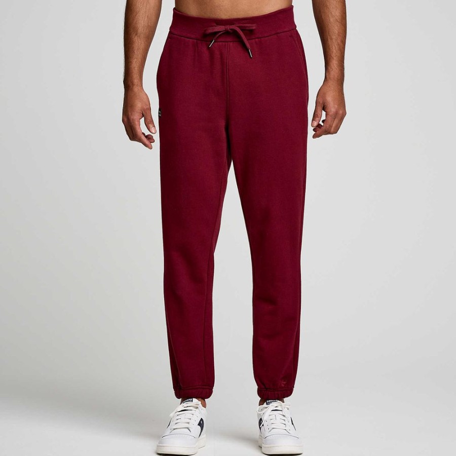 Men Saucony Bottoms | Recovery Sweatpant Sundown Graphic