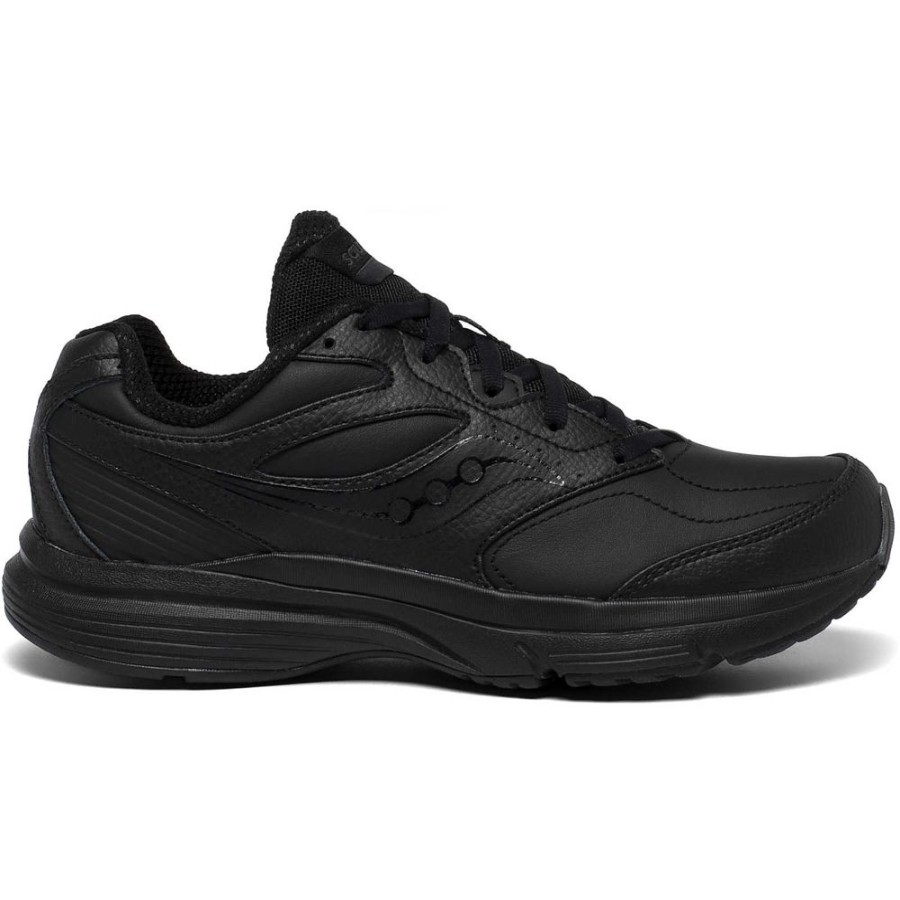 Women Saucony Wide Widths | Women'S Integrity Walker 3 Extra Wide Black