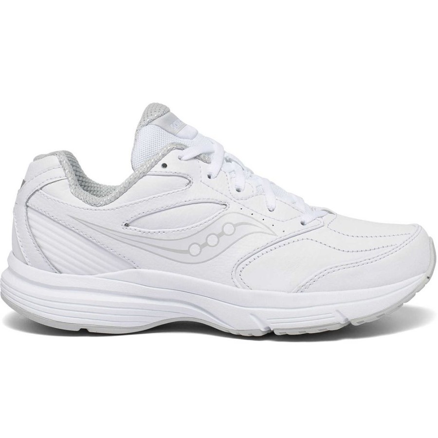 Women Saucony Walking | Women'S Integrity Walker 3 Extra Wide White