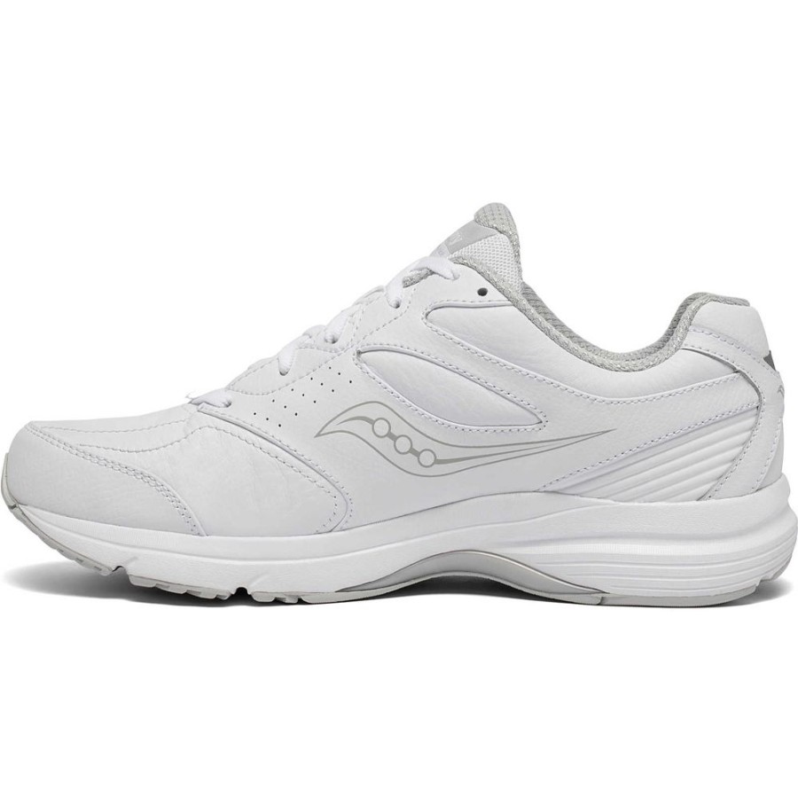 Men Saucony Wide Widths | Men'S Integrity Walker 3 Wide White