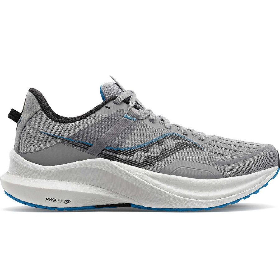 Men Saucony Running | Men'S Tempus Wide Alloy / Topaz