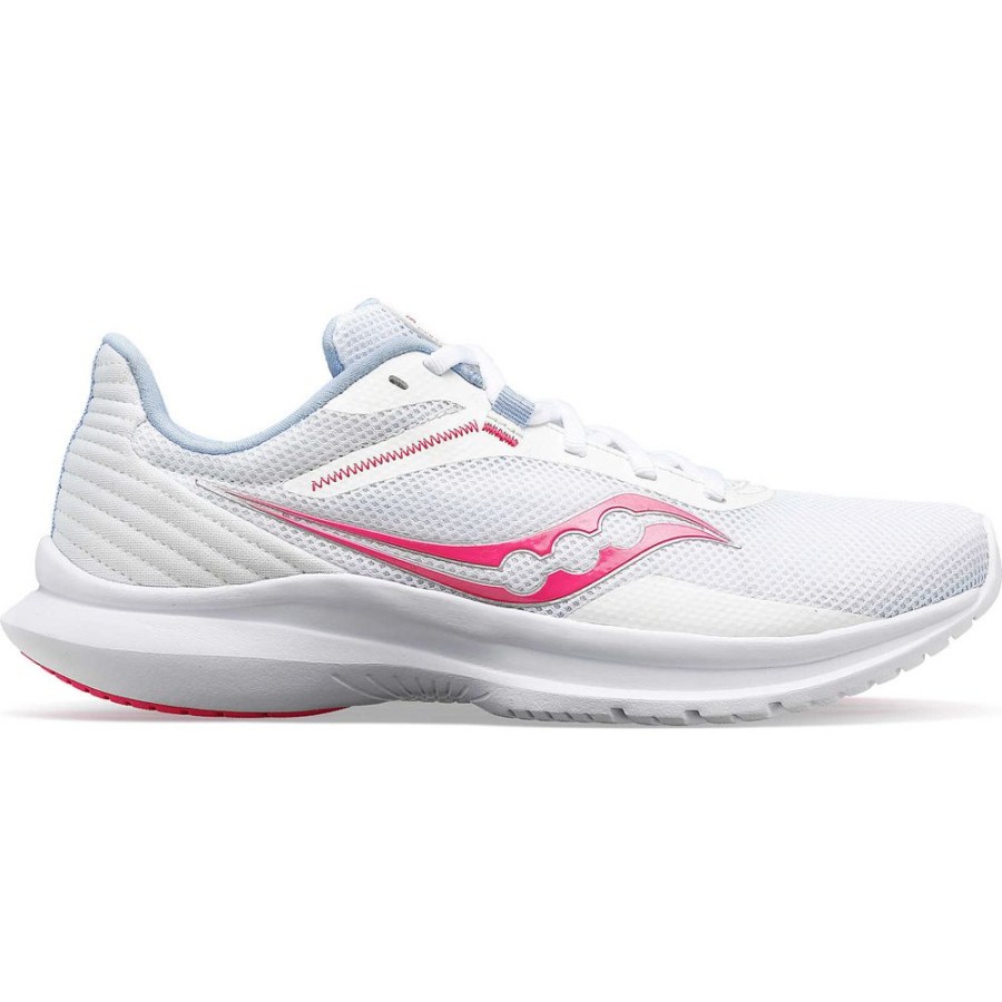 Women Saucony Running | Women'S Convergence White / Pink