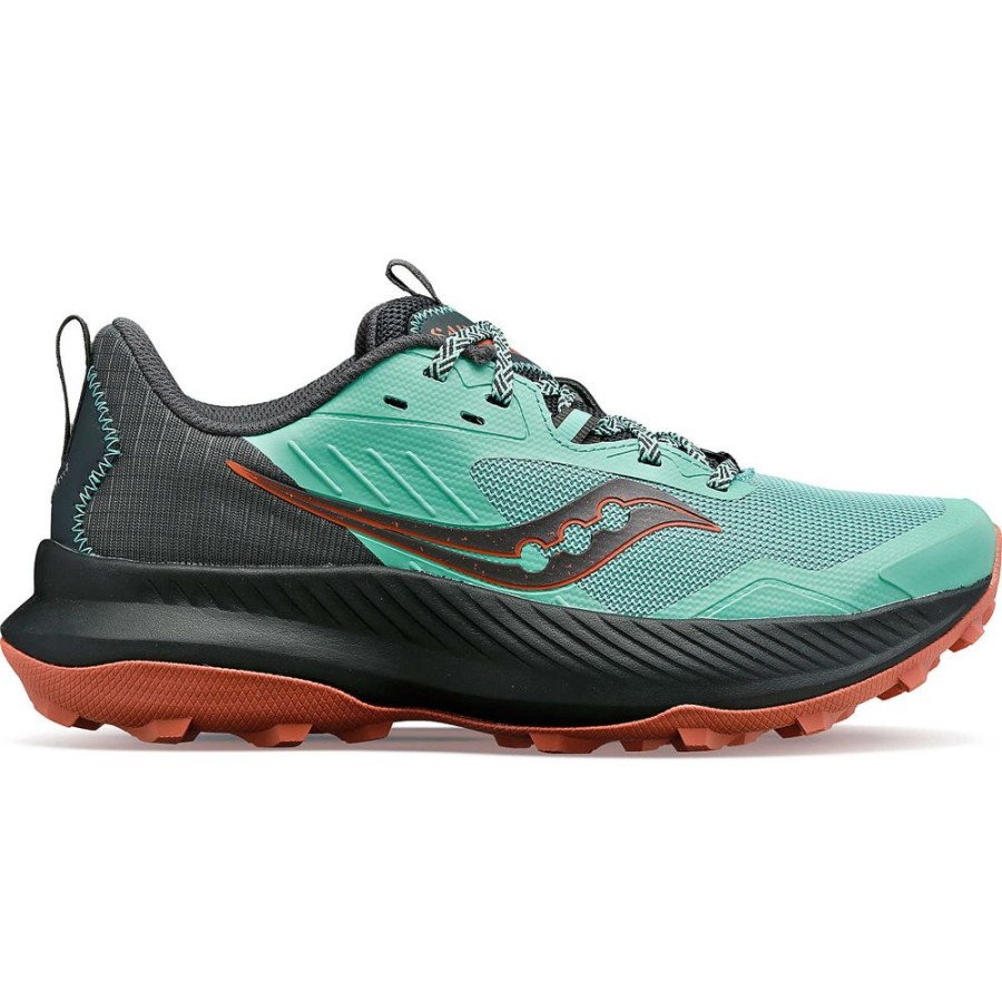 Women Saucony Running | Women'S Blaze Tr Sprig / Wood