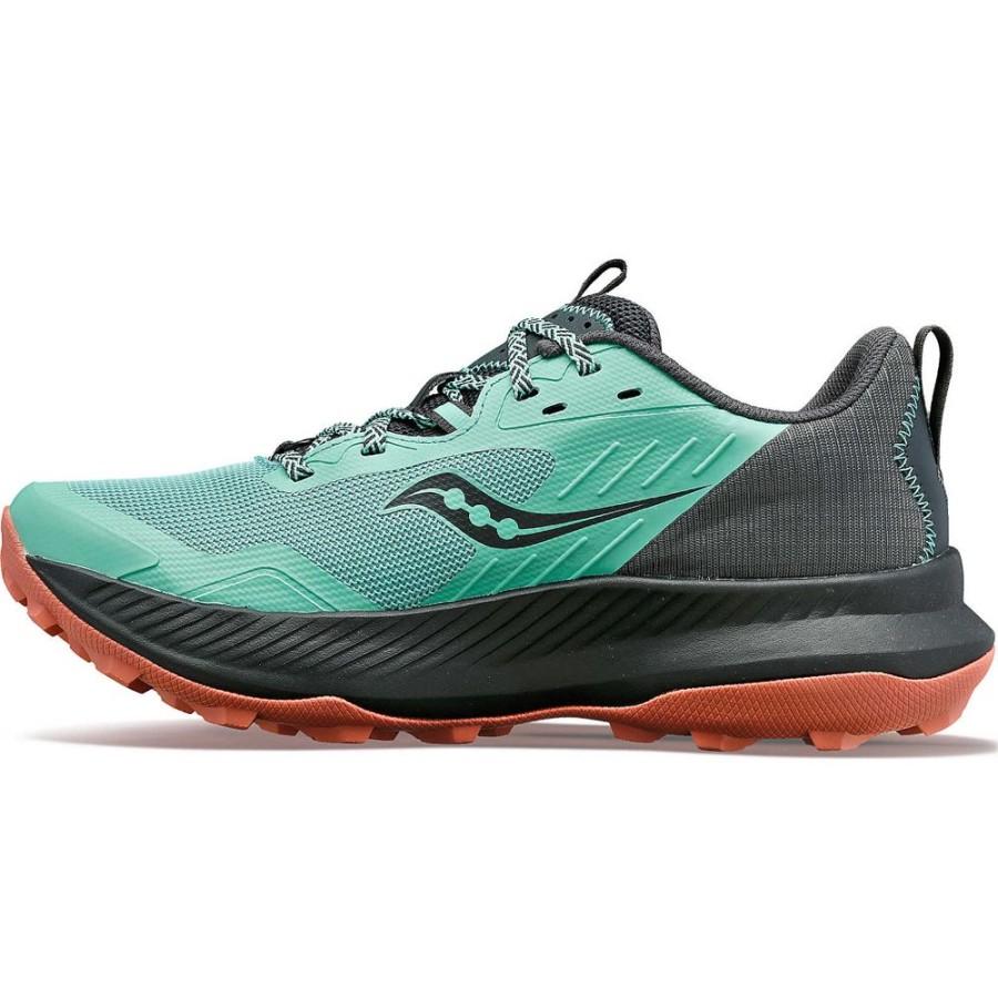 Women Saucony Running | Women'S Blaze Tr Sprig / Wood