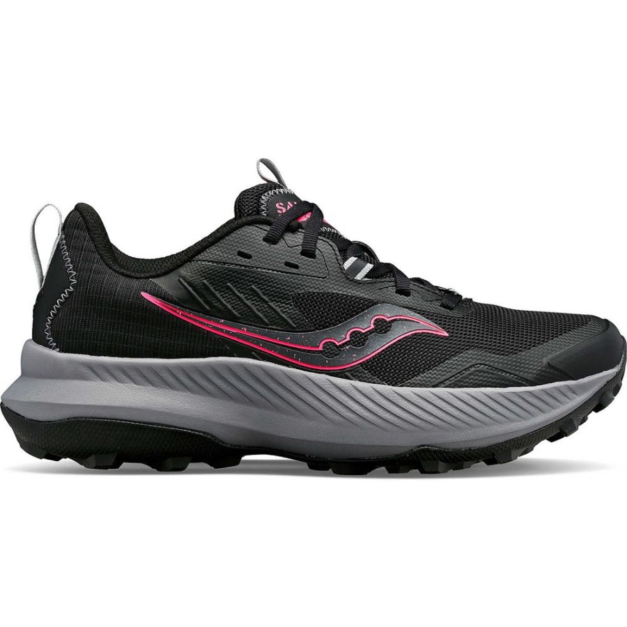 Women Saucony Trail%Hiking | Women'S Blaze Tr Black / Vizipink