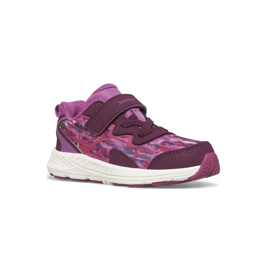 Kids Saucony Boys | Big Kid'S Flash 3.0 A/C Jr. Sneaker Berry