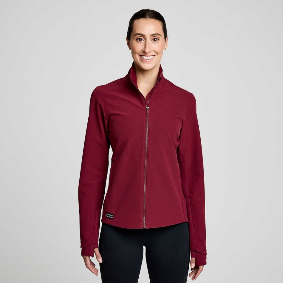 Women Saucony Jackets | Women'S Triumph Jacket Sundown