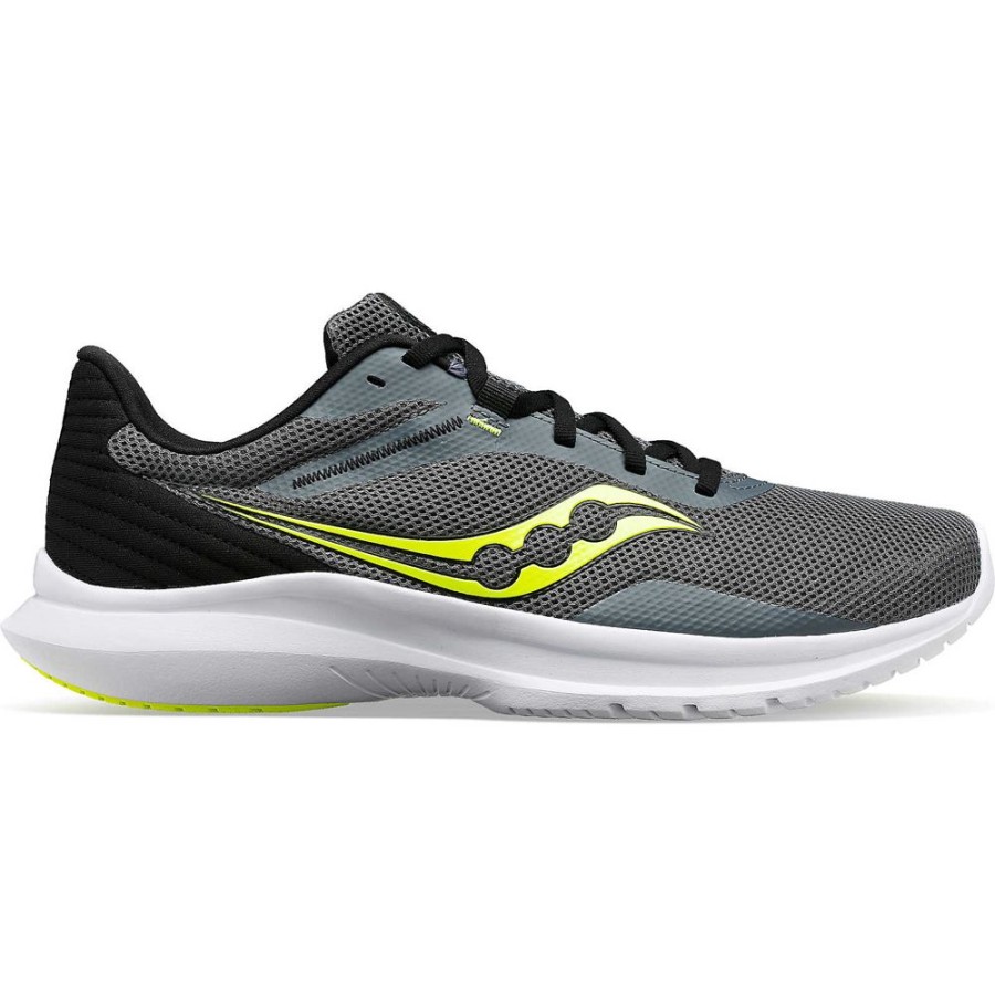 Men Saucony Running | Men'S Convergence Shadow / Citron