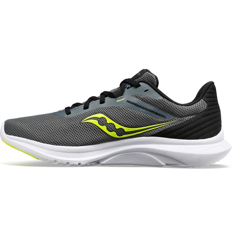 Men Saucony Running | Men'S Convergence Shadow / Citron