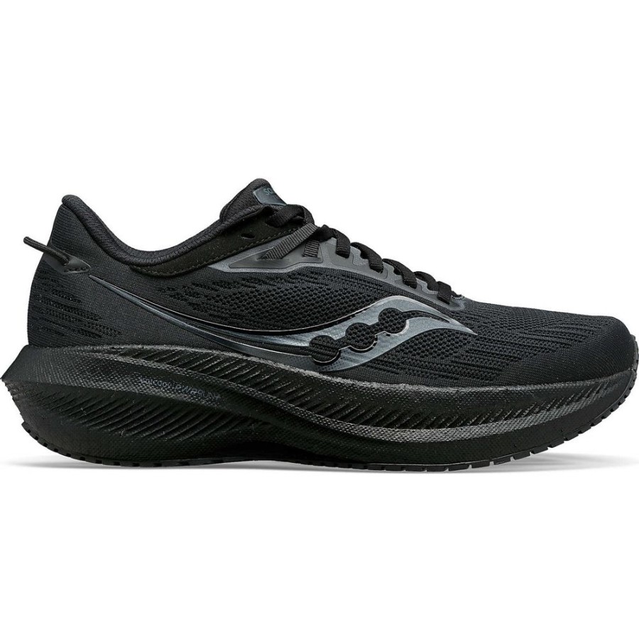 Men Saucony Walking | Men'S Triumph 21 Triple Black