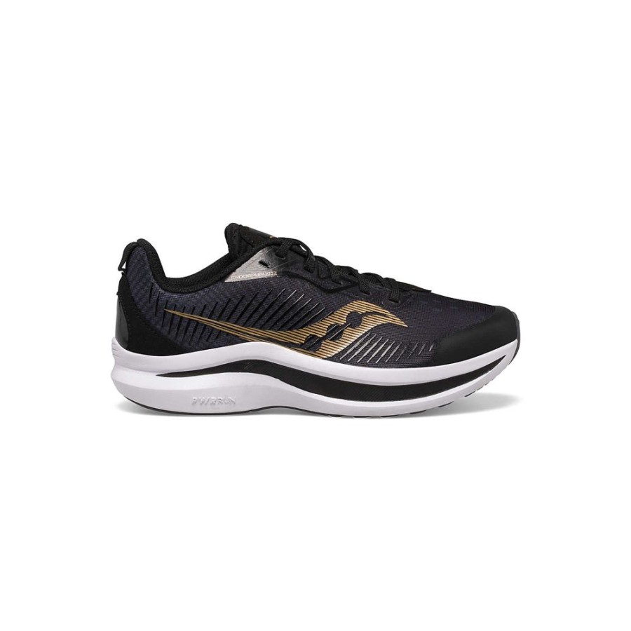 Kids Saucony Boys | Big Kid'S Endorphin Kdz Sneaker Black / Gold