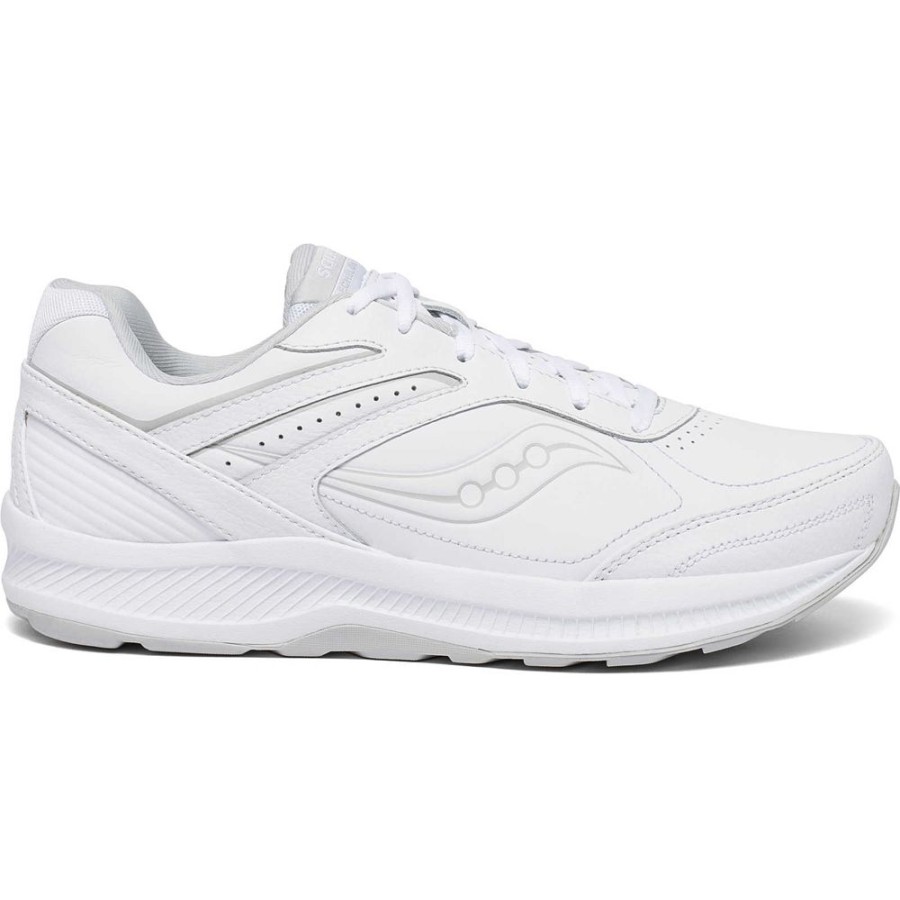 Men Saucony Walking | Men'S Echelon Walker 3 Wide White