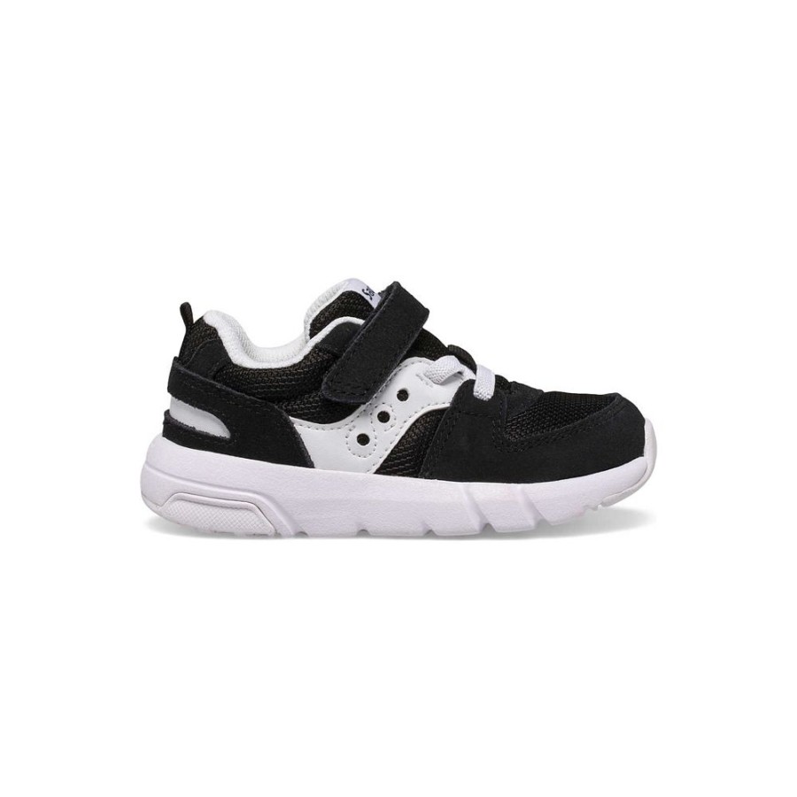 Kids Saucony Boys | Little Kid'S Jazz Lite 2.0 Sneaker Black / White