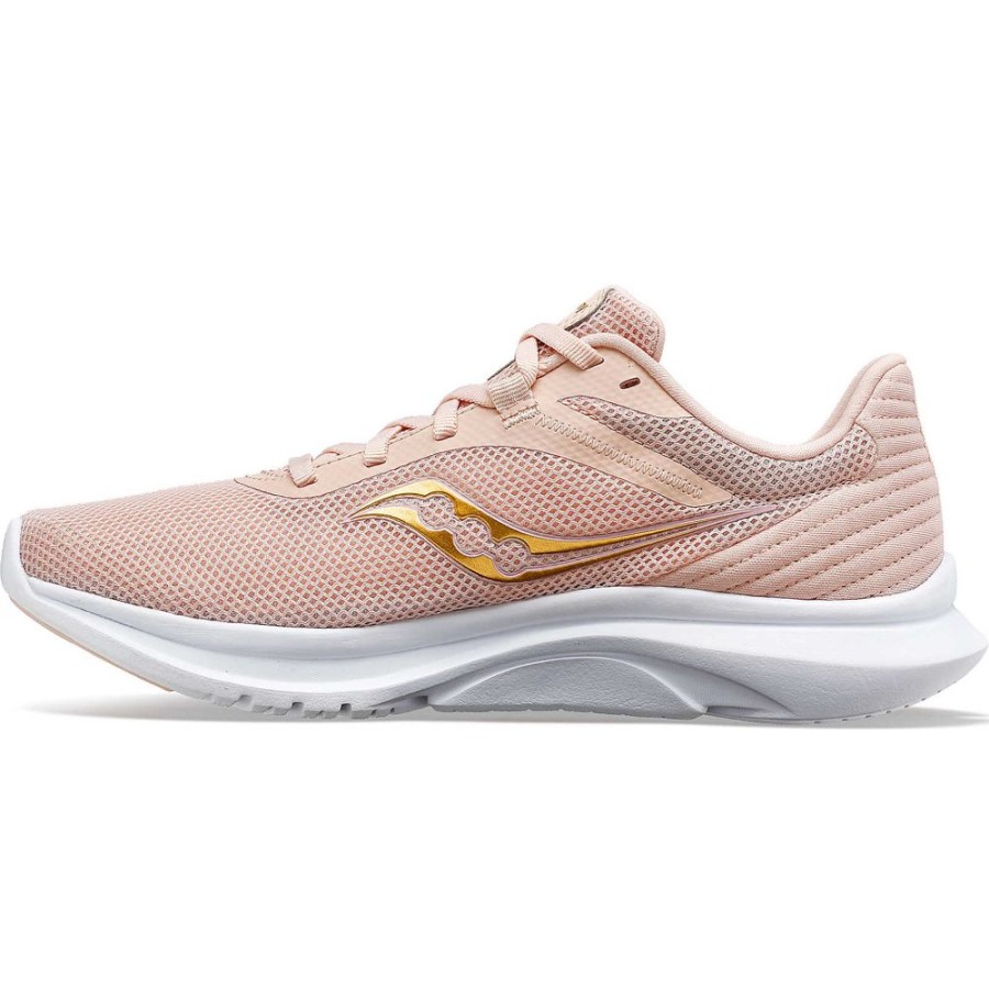 Women Saucony Walking | Women'S Convergence Peach / Gold