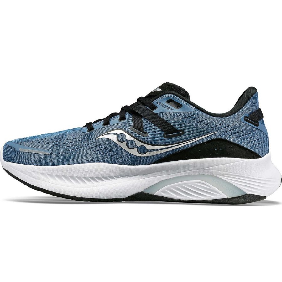 Men Saucony Running | Men'S Guide 16 Murk / Black