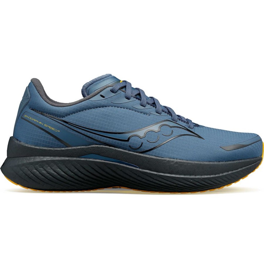 Men Saucony Running | Men'S Endorphin Speed 3 Runshield Murk