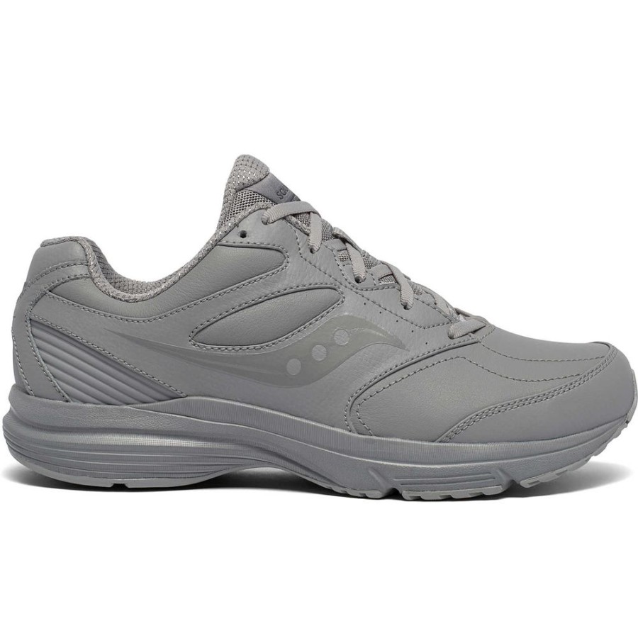 Men Saucony Walking | Men'S Integrity Walker 3 Wide Grey