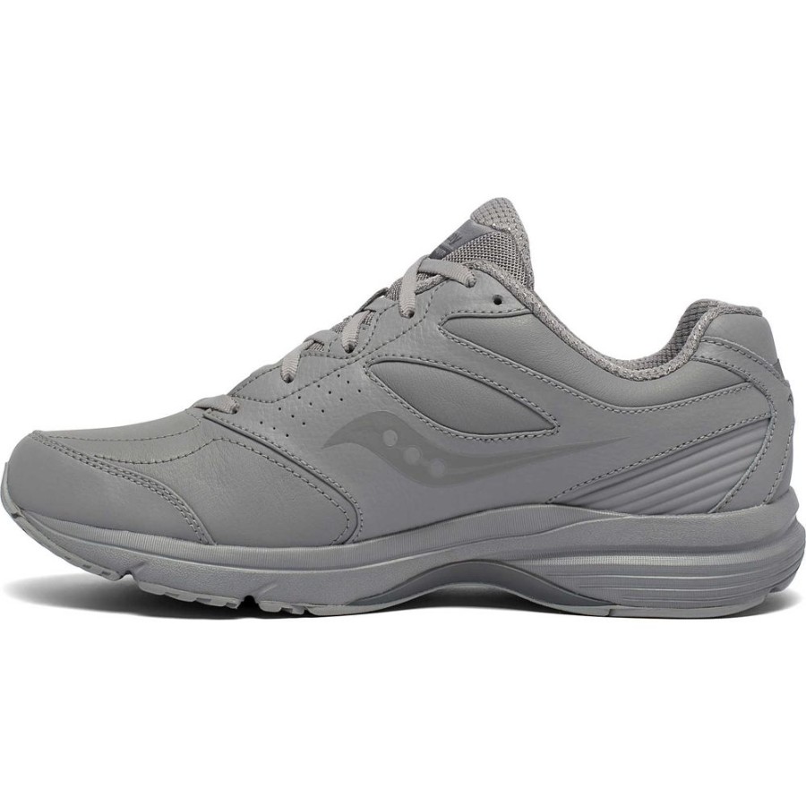 Men Saucony Walking | Men'S Integrity Walker 3 Wide Grey