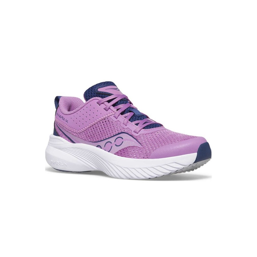 Kids Saucony Girls | Big Kid'S Kinvara 14 Sneaker Grape / Indigo