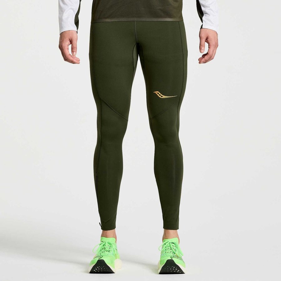 Men Saucony Bottoms | Men'S Elite Tight Umbra