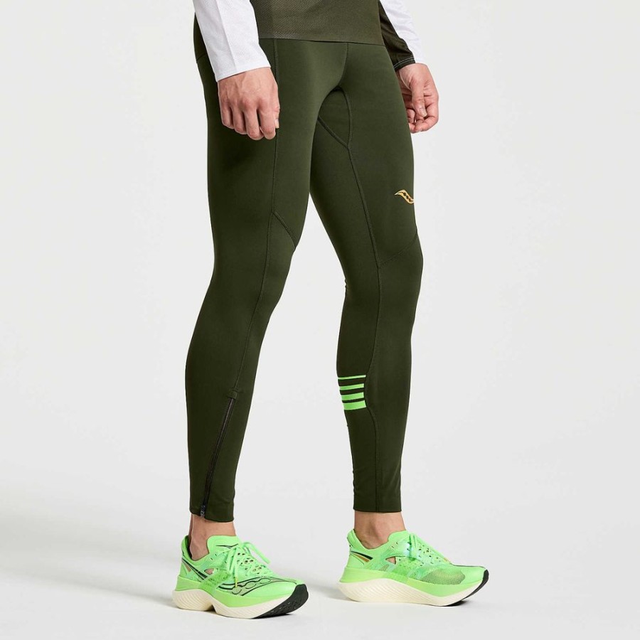 Men Saucony Bottoms | Men'S Elite Tight Umbra