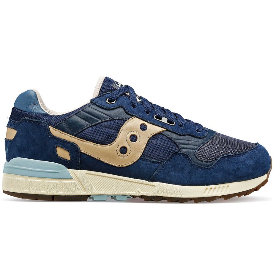 Men Saucony Lifestyle | Shadow 5000 Premium Navy / Blue