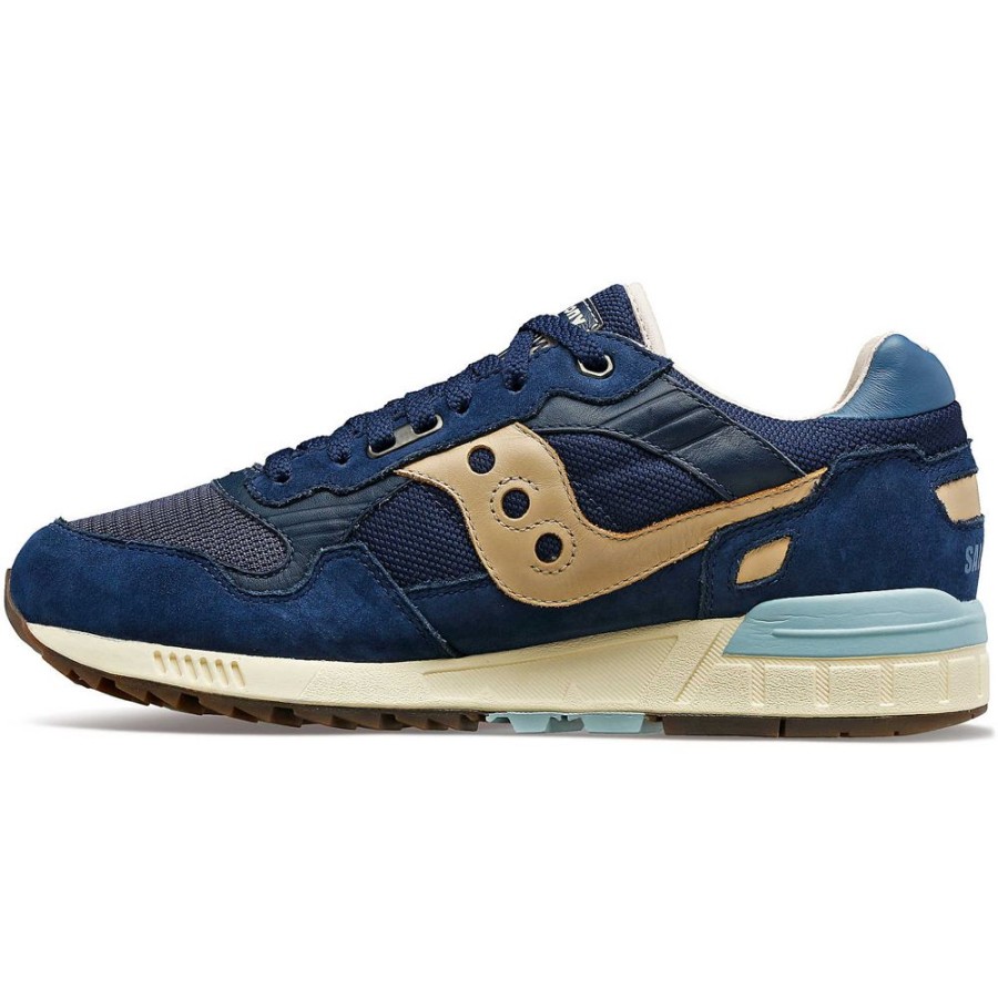 Men Saucony Lifestyle | Shadow 5000 Premium Navy / Blue