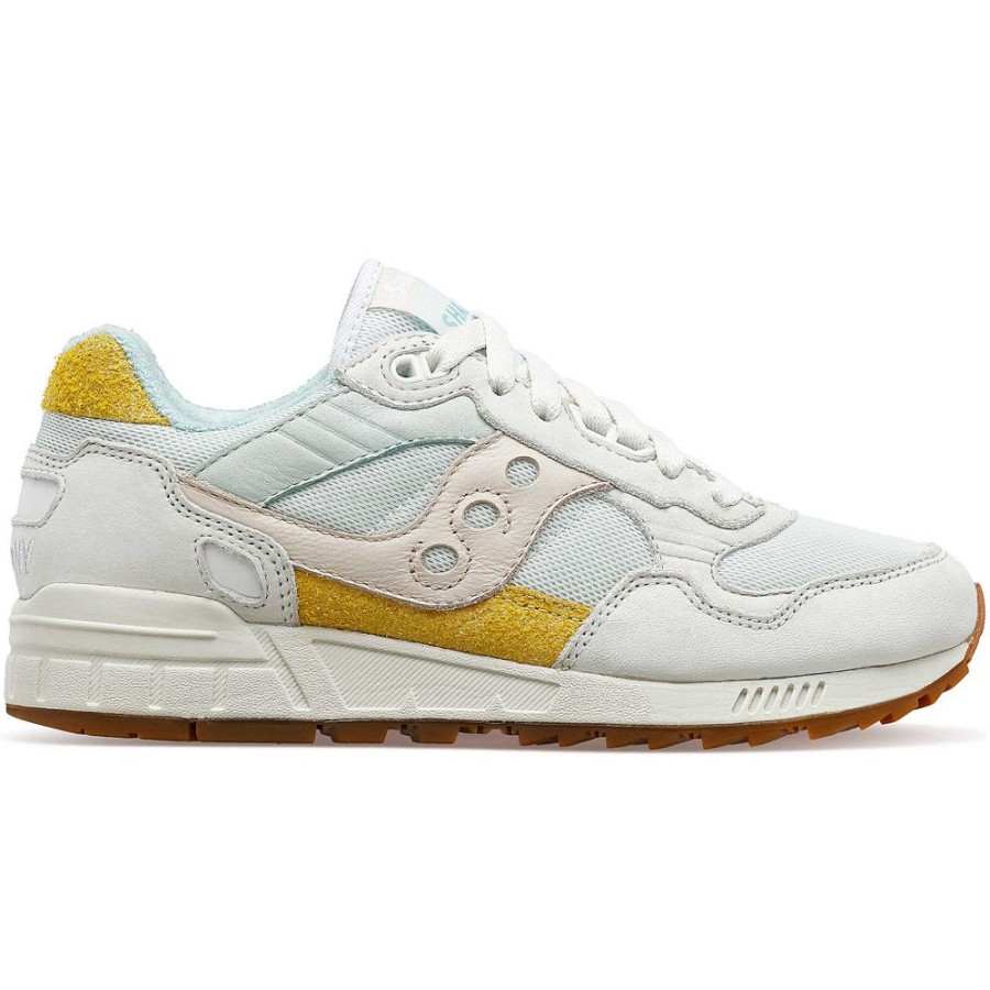 Women Saucony Lifestyle | Women'S Shadow 5000 Unplugged Turquoise / Yellow