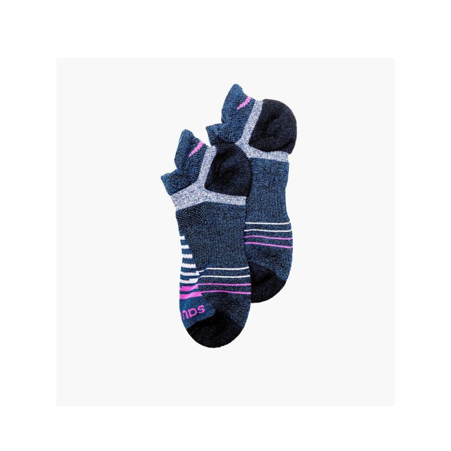 Men Saucony Socks | Inferno Merino Wool Blend No Show 3-Pack Sock Pink