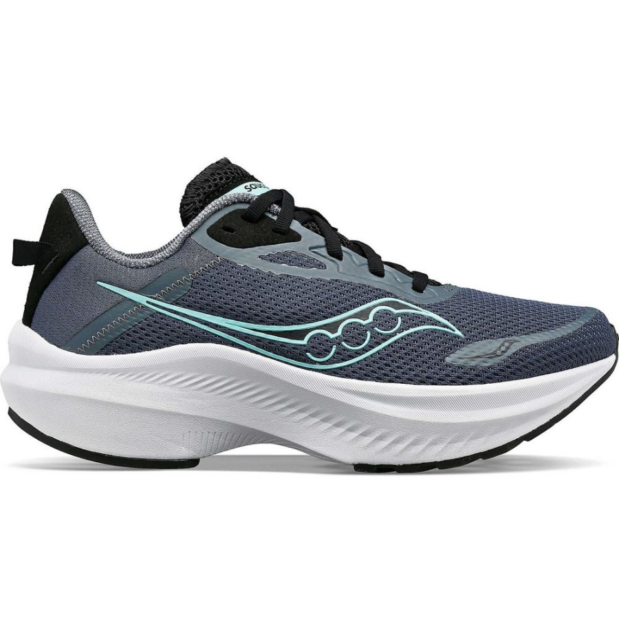 Women Saucony Running | Women'S Axon 3 Shadow / Black