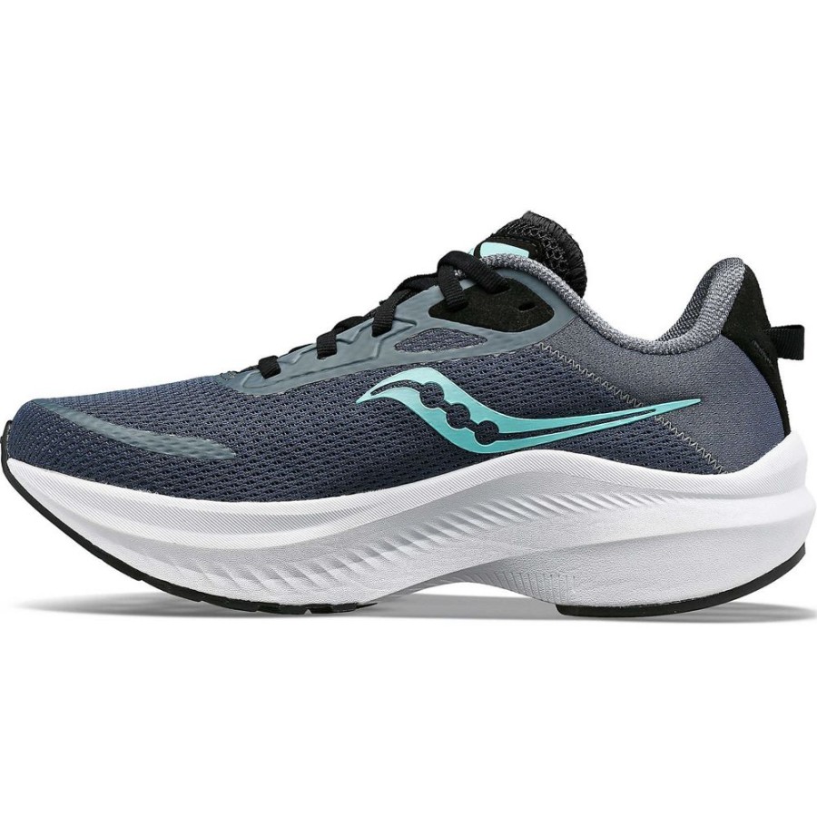 Women Saucony Running | Women'S Axon 3 Shadow / Black