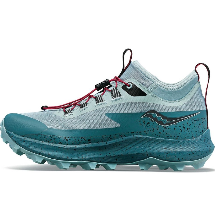 Women Saucony Trail%Hiking | Women'S Peregrine 13 St Mineral / Moss