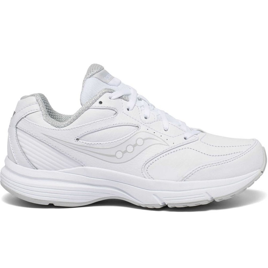 Women Saucony Walking | Women'S Integrity Walker 3 Narrow White