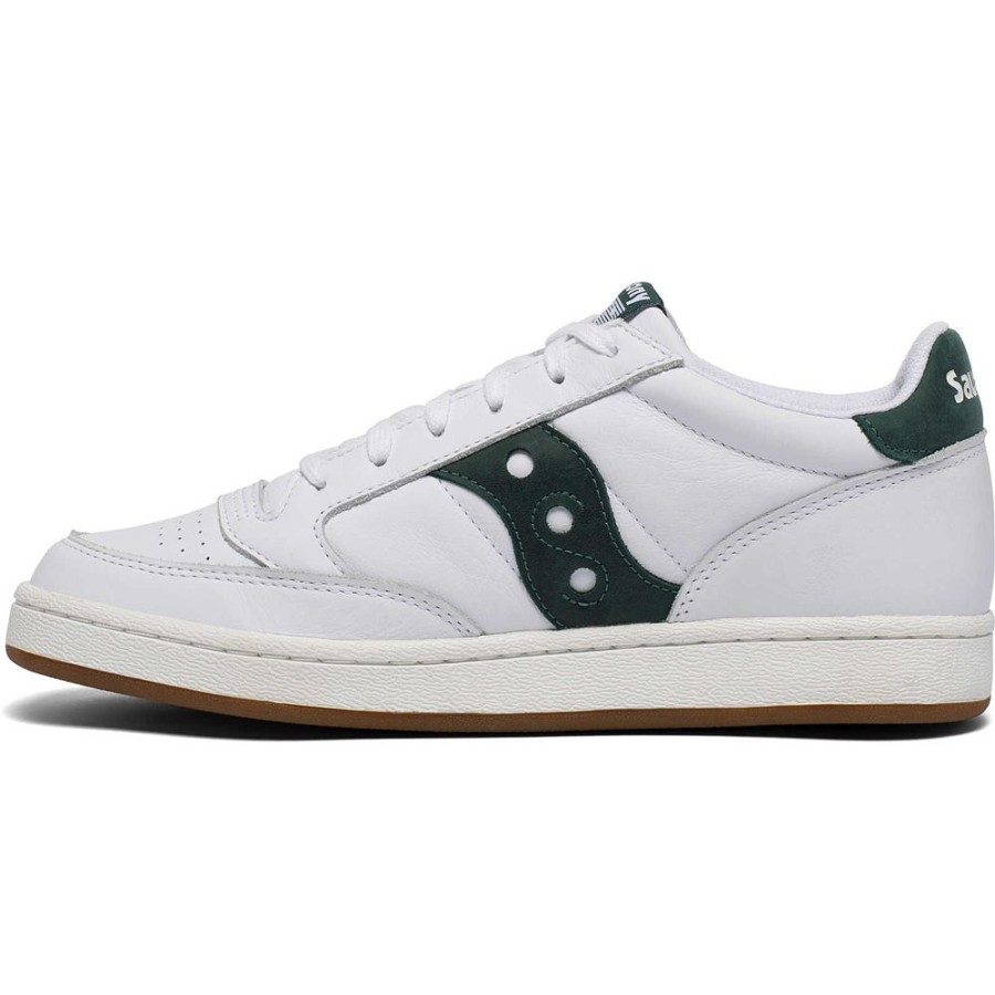 Men Saucony Lifestyle | Jazz Court White / Green