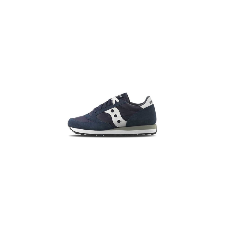 Women Saucony Lifestyle | Men'S Jazz Original Navy / White