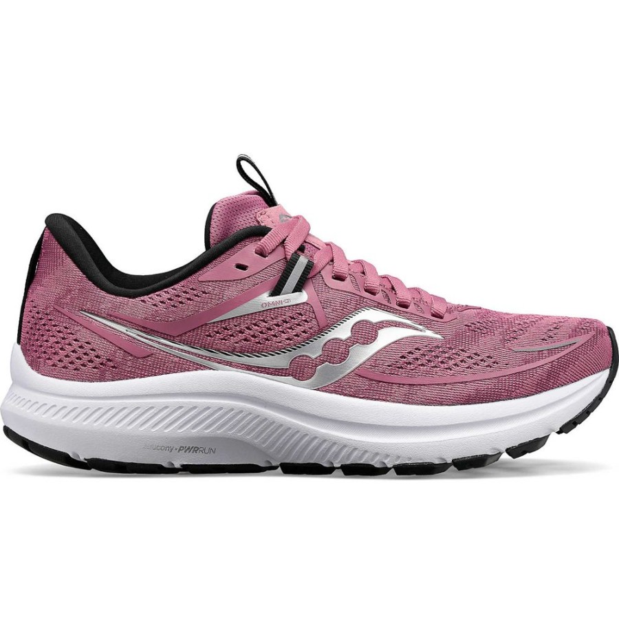 Women Saucony Running | Women'S Omni 21 Haze / Black