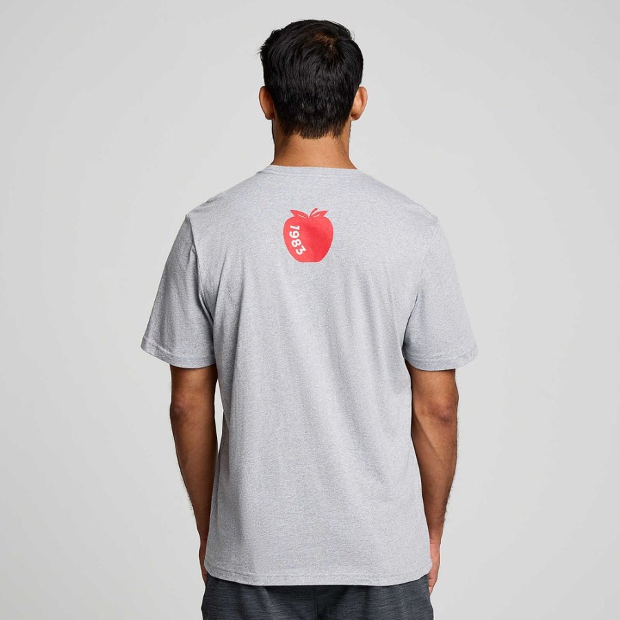 Men Saucony Tops | Men'S New York Rested T-Shirt New York 2023