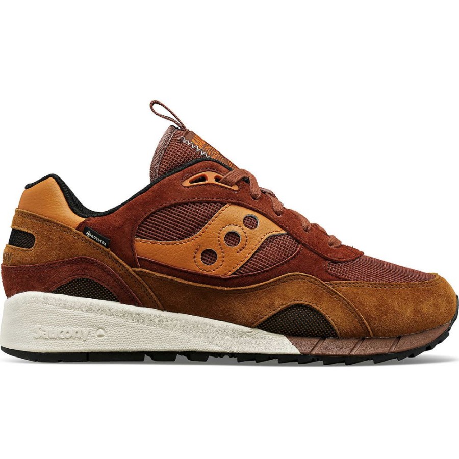 Men Saucony Lifestyle | Shadow 6000 Gtx Brown