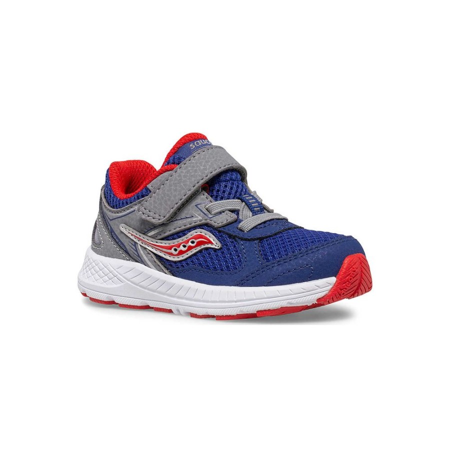 Kids Saucony Boys | Little Kid'S Cohesion 14 A/C Jr. Sneaker Navy / Red