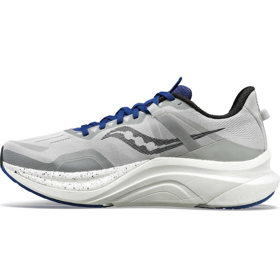 Men Saucony Running | Men'S Tempus Concrete / Indigo