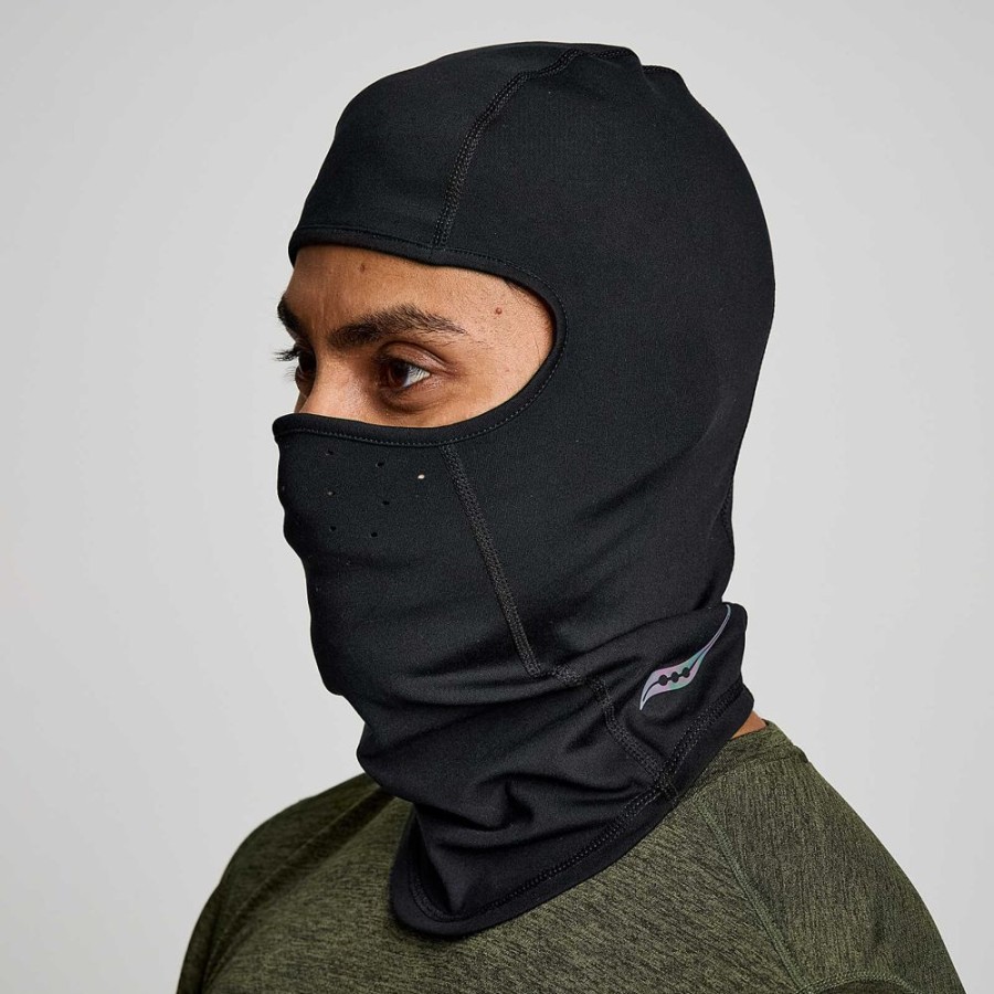 Men Saucony Accessories | Solstice Balaclava Black