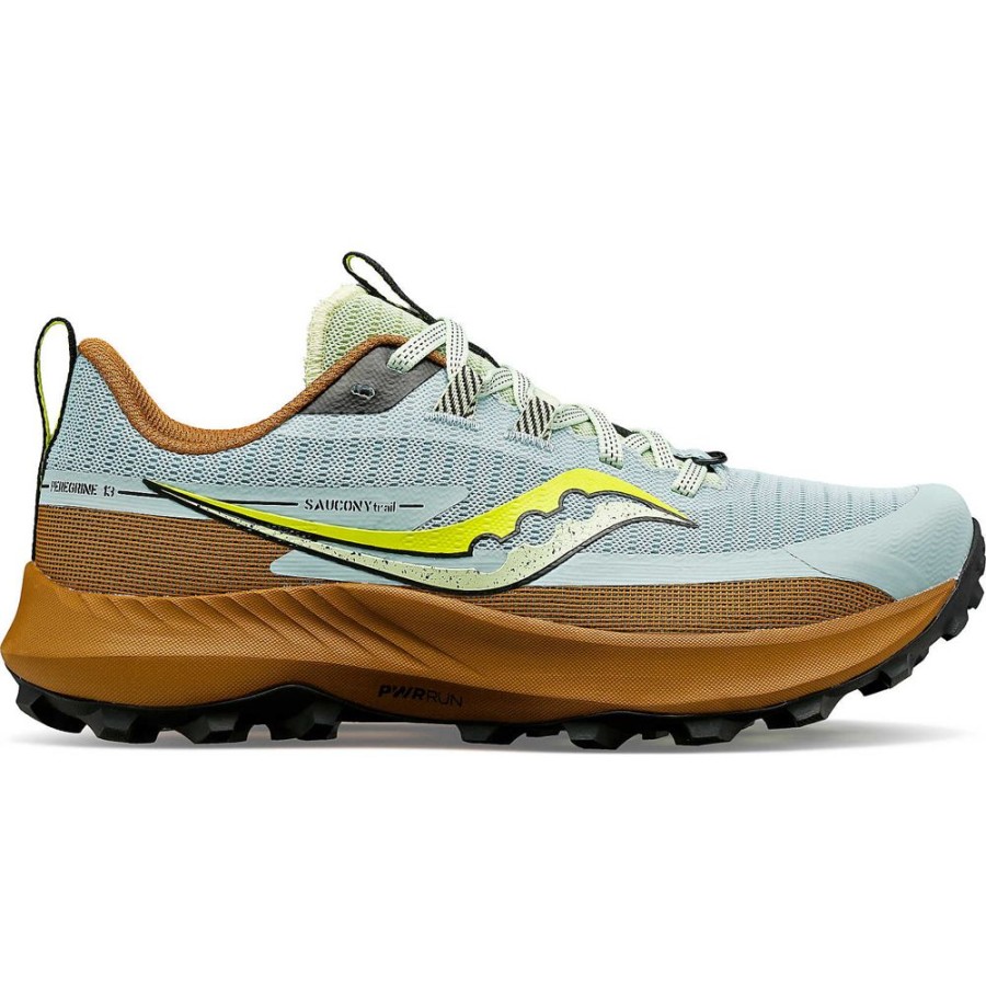 Women Saucony Walking | Women'S Peregrine 13 Glacier / Bronze