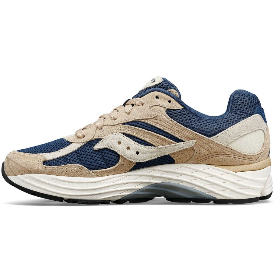 Men Saucony Lifestyle | Progrid Omni 9 Premium Beige / Blue