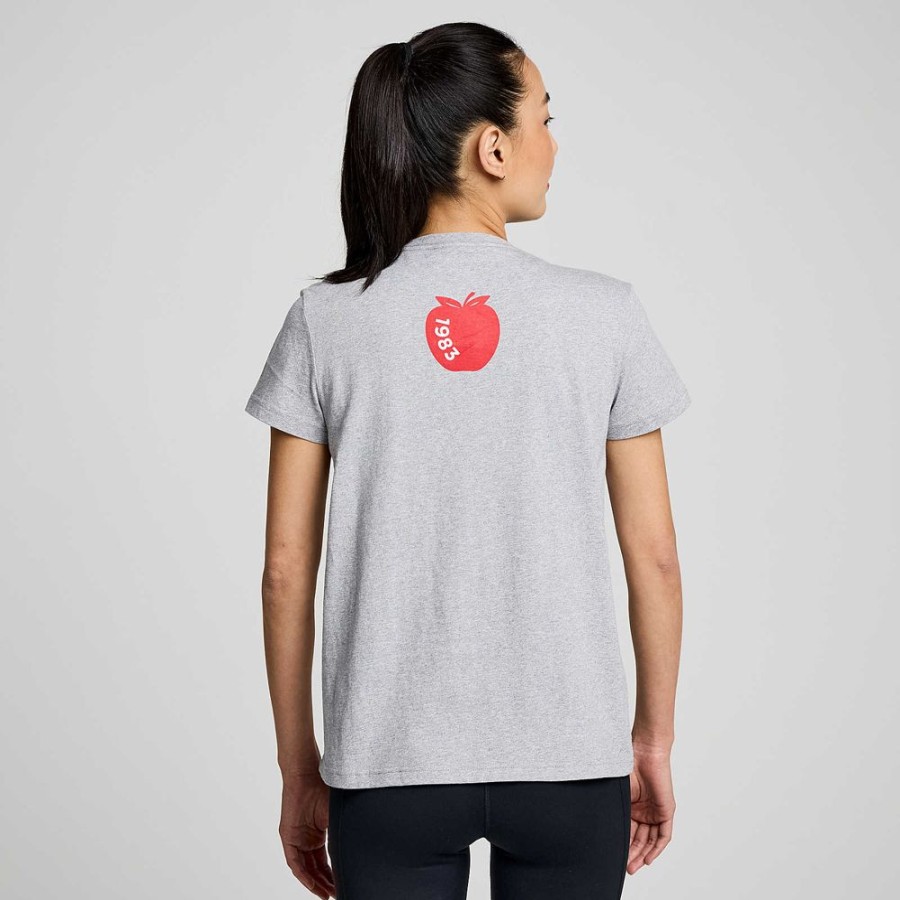 Women Saucony Tops | Women'S New York Rested T-Shirt New York 2023