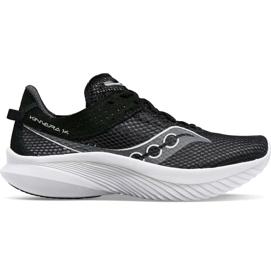 Women Saucony Running | Women'S Kinvara 14 Wide Black / White