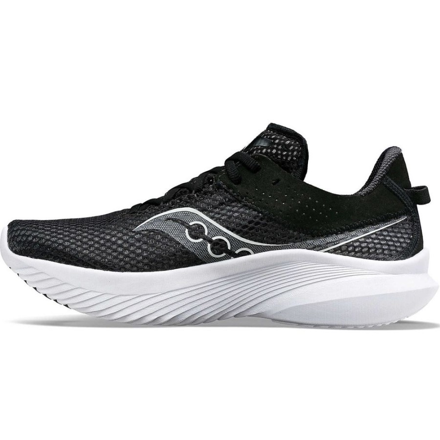 Women Saucony Running | Women'S Kinvara 14 Wide Black / White