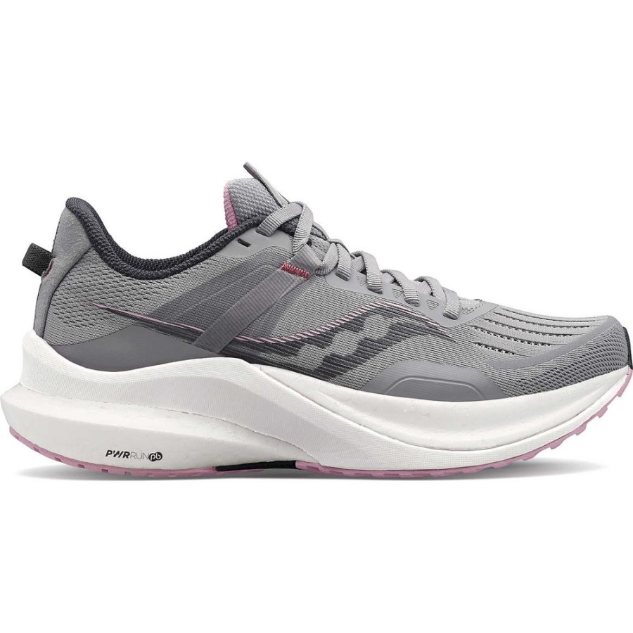 Women Saucony Wide Widths | Women'S Tempus Wide Alloy / Quartz