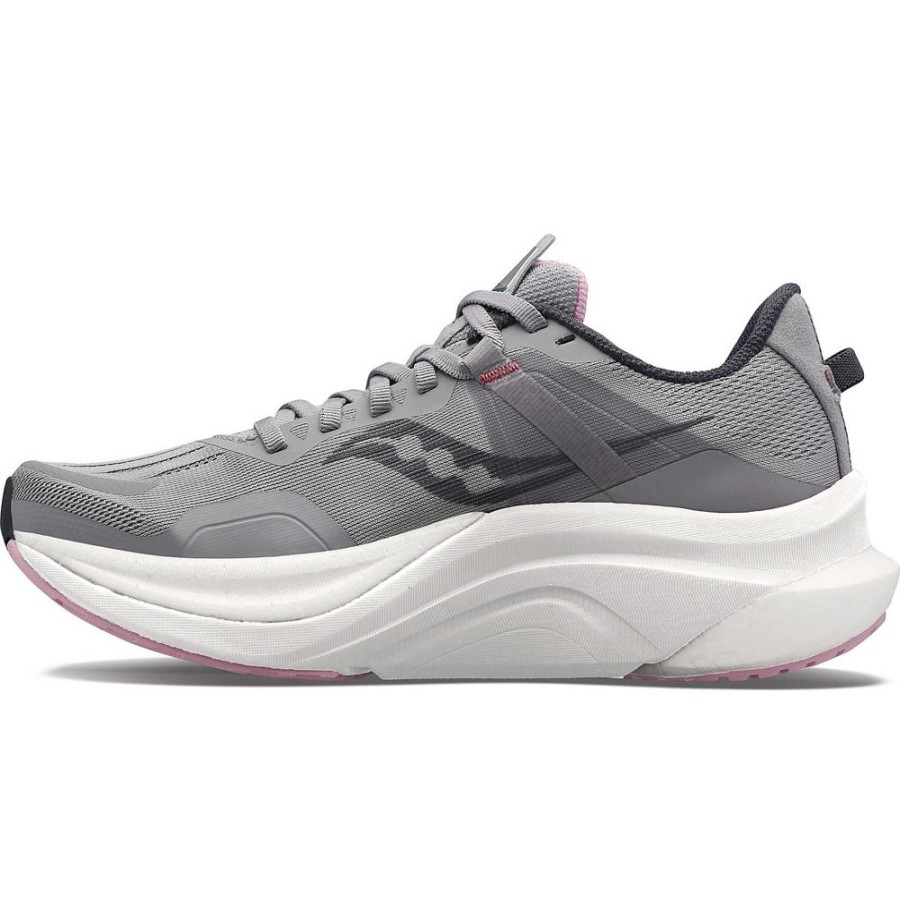 Women Saucony Wide Widths | Women'S Tempus Wide Alloy / Quartz