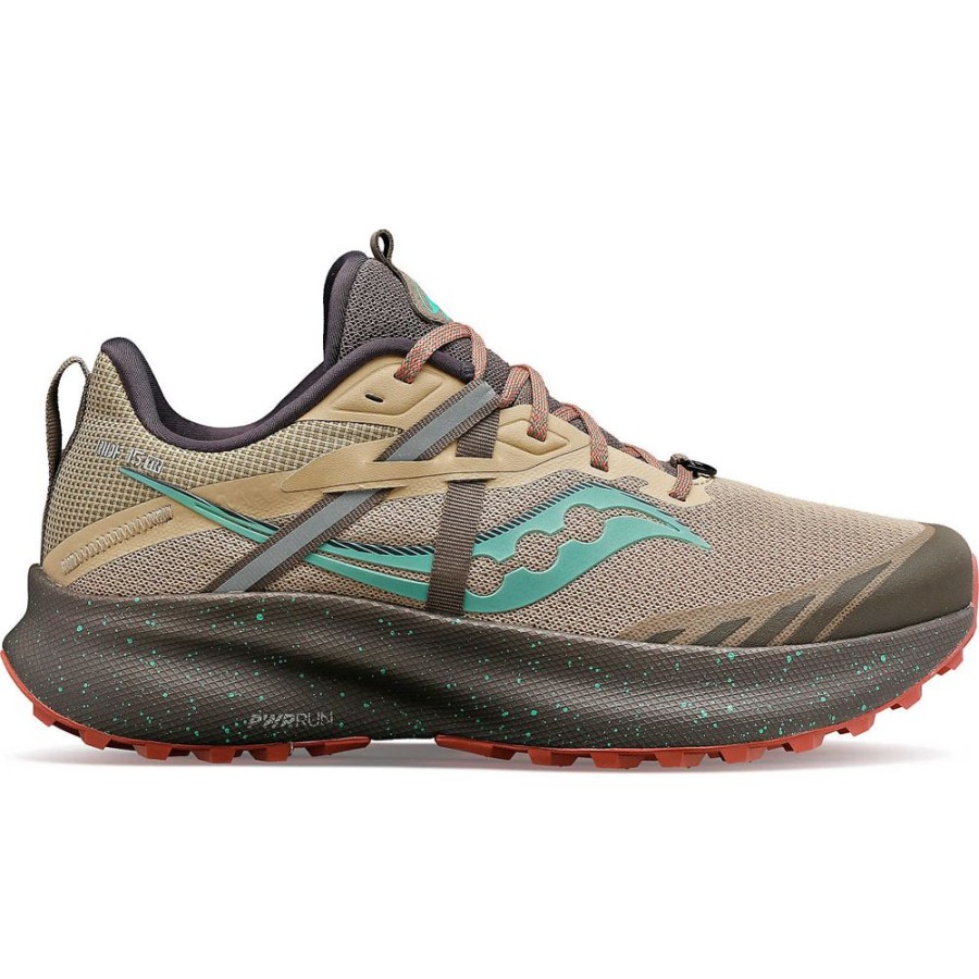 Women Saucony Trail%Hiking | Women'S Ride 15 Tr Desert / Sprig