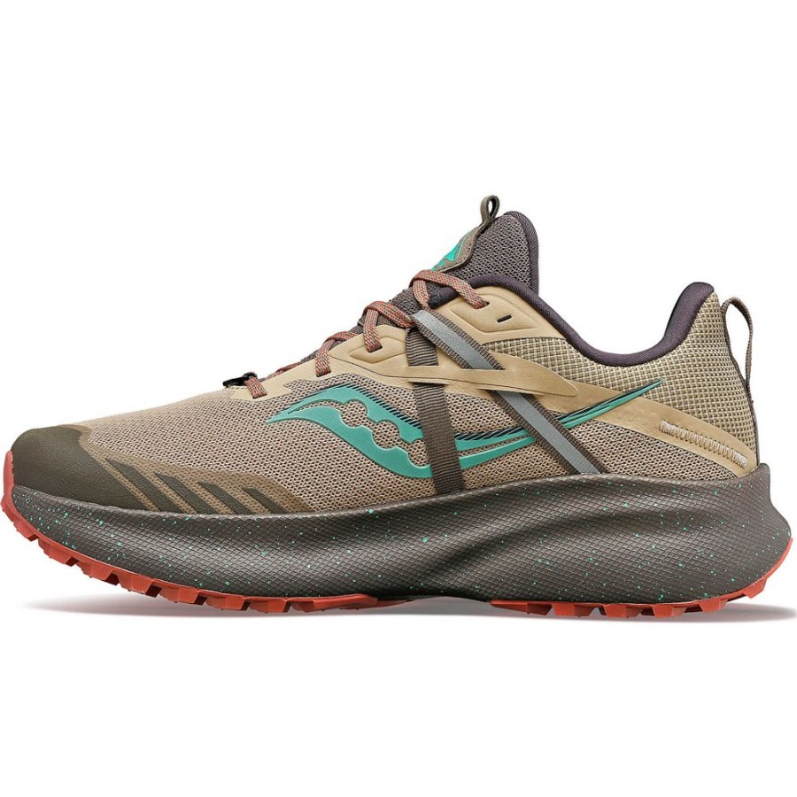 Women Saucony Trail%Hiking | Women'S Ride 15 Tr Desert / Sprig